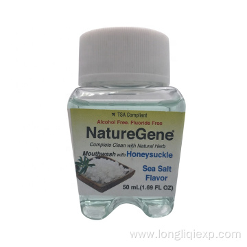 50ml honeysuckle sea salt flavor natural bulk mouthwash